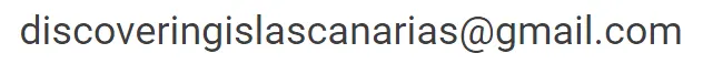 email de contacto