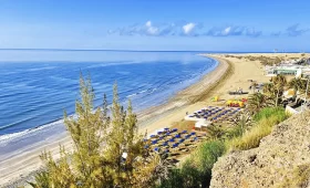 Playa del Inglés en Gran Canaria