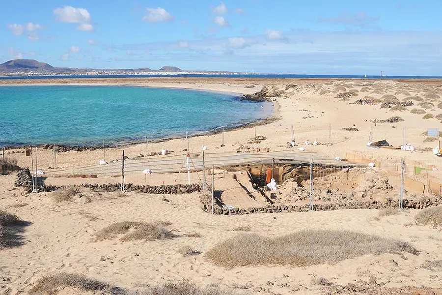 Roman archaeological site of Lobos Island