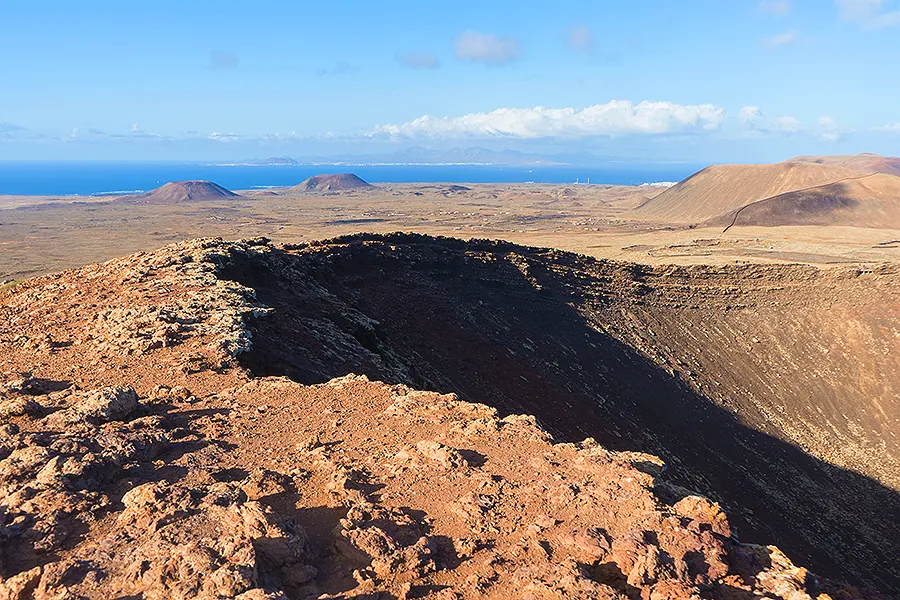 Calderon Hondo in La Oliva, Fuerteventura