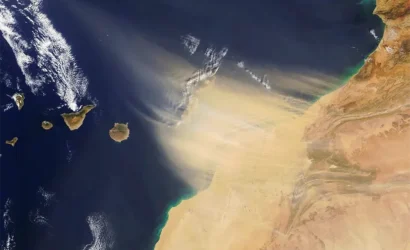calima in the Canary Islands