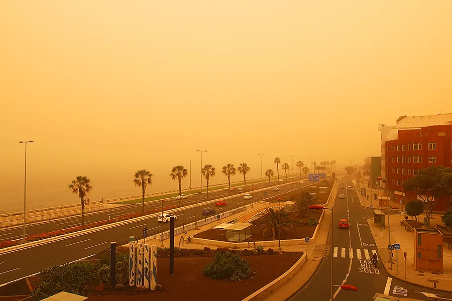 calima en Gran Canaria en 2020